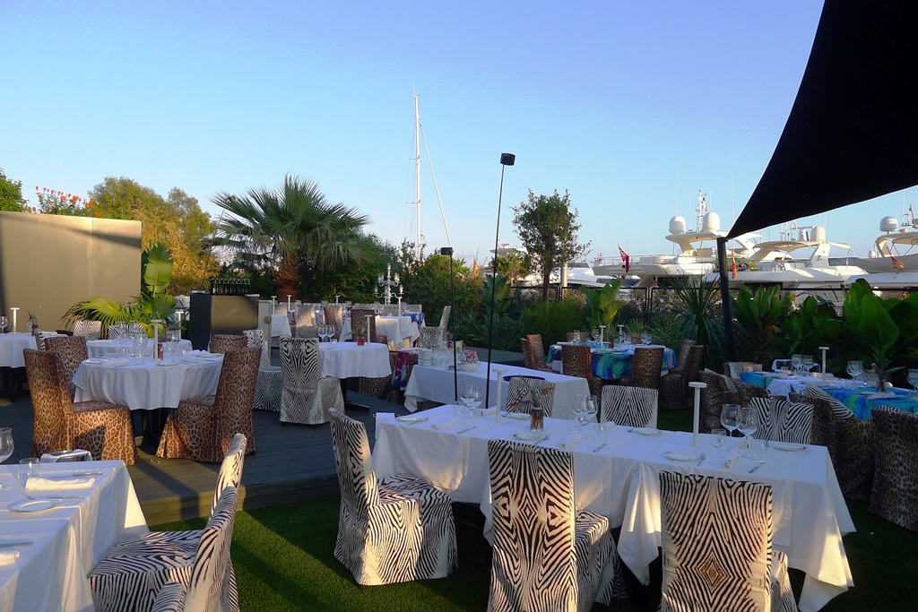 restaurante Cavalli Ibiza comedor