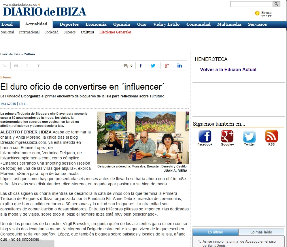 Diario de Ibiza Fundación Ibit