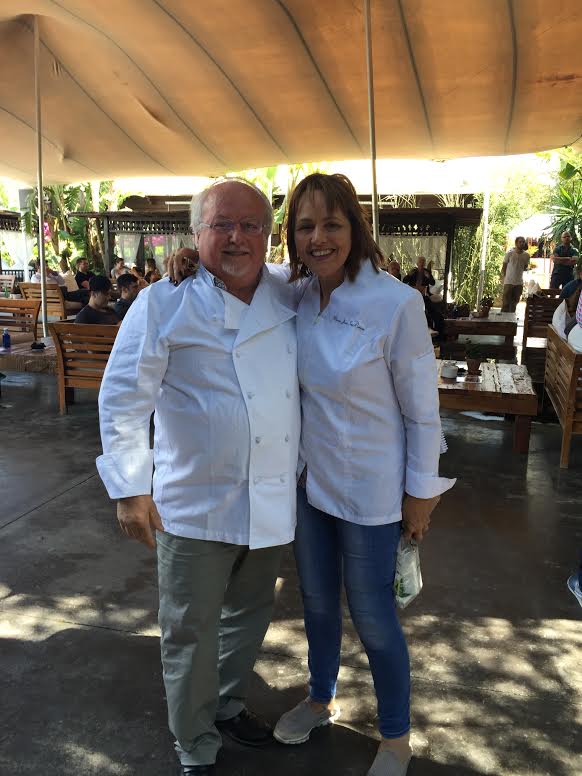 María José San Román y Neichel en el Foro de Gastronomía del Mediterráneo de Ibiza 